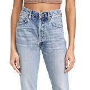 NWOT Citizens of Humanity Charlotte High Rise Straight